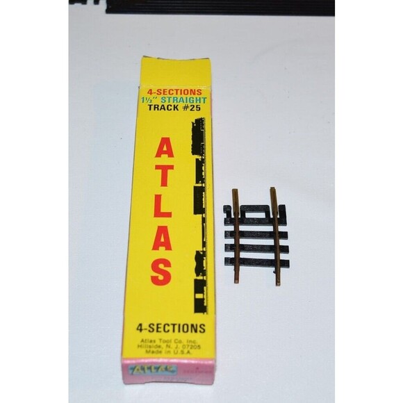 Vtg Atlas Brass HO Scale Train Track #31 #44 #25 Bumpers #43  READ - Picture 2 of 10